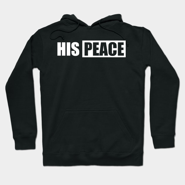Funny couples shirt his peace her rock shirt Hoodie by jazmitee
